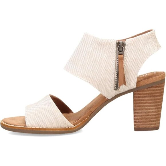 TOMS Majorca Cutout Block Heel Sandals - Picture 4 of 5